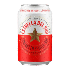 CERVEZA ESTRELLA DEL SUR LATA 33CL