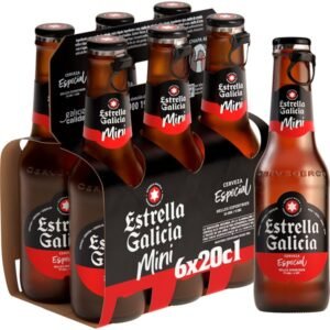 CERVEZA ESTRELLA GALICIA MINI-BOT 20CL