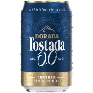 CERVEZA DORADA TOSTADA 0,0-LATA 33CL