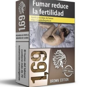 CIGARRILLO 1.69 BROWN DE 20UND