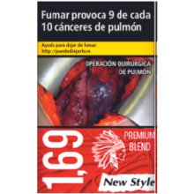 CIGARRILLO 1.69 NEW STYLE DE 20UND